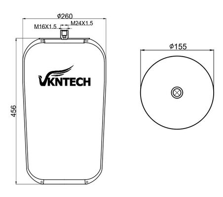 รถบรรทุกแอร์สปริงสําหรับเมอร์ซีเดส เบนซ์ A946320.39.21 คอนติเทค 4737NP22320.39.21 Contitech 4737NP22 โดยไม่มีพิสตัน