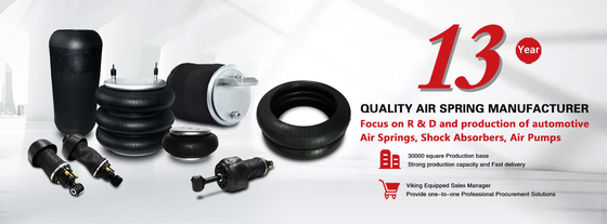 3800, 3900 Bus Cabin Air Springs Prostar 977C95 ประเภทแขน Air Spring รถบรรทุกอากาศหยุดชะงัก
